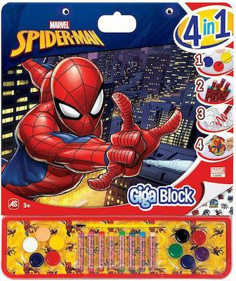 ΣΕΤ ΖΩΓΡΑΦΙΚΗΣ GIGA BLOCK 4 IN 1 SPIDERMAN