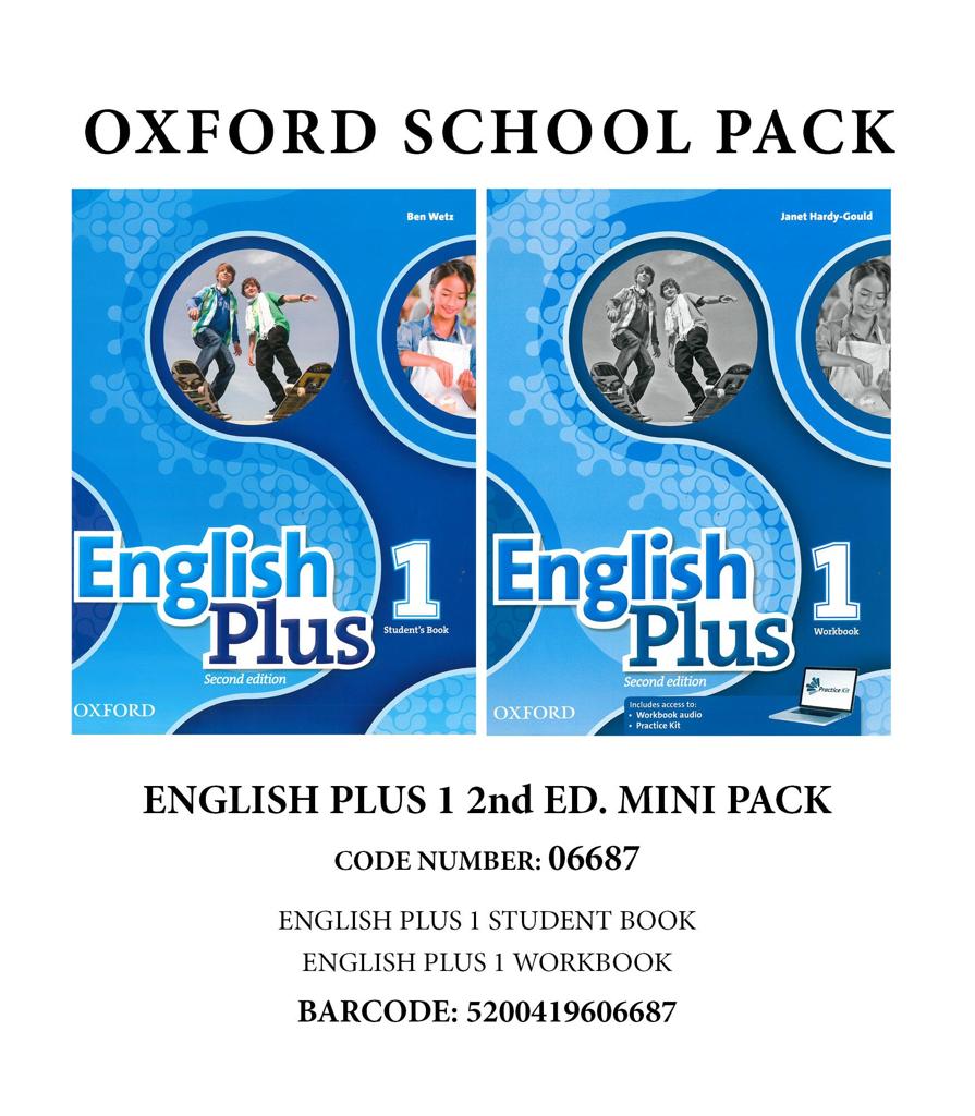 ENGLISH PLUS 1 2ND MINI PACK -06687