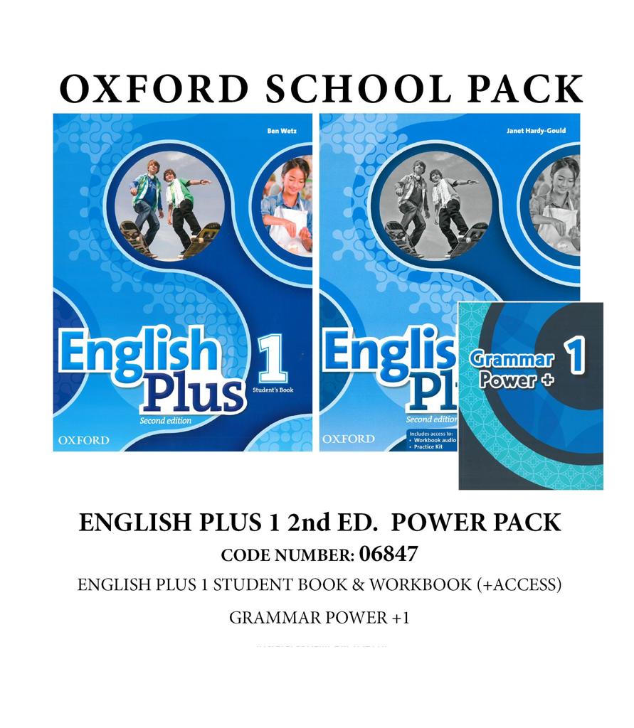 ENGLISH PLUS 1 2ND POWER PACK -06847