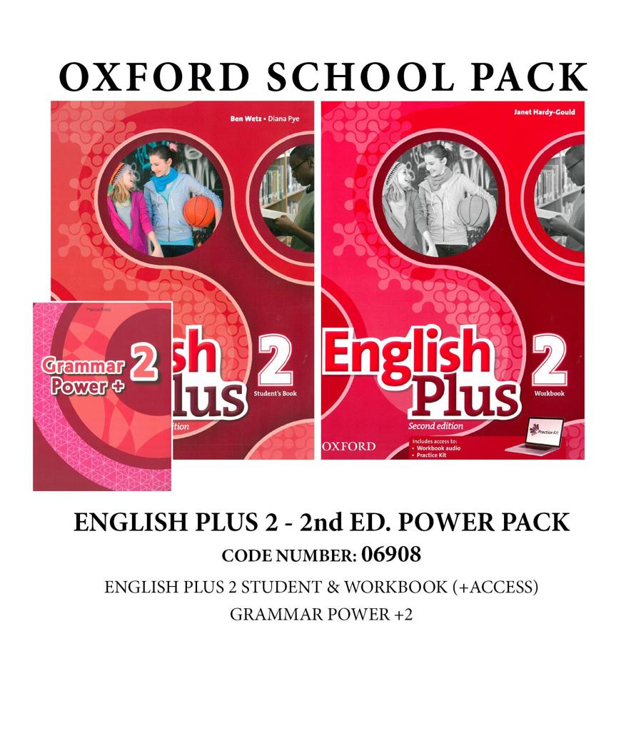 ENGLISH PLUS 2 2ND POWER PACK -06908