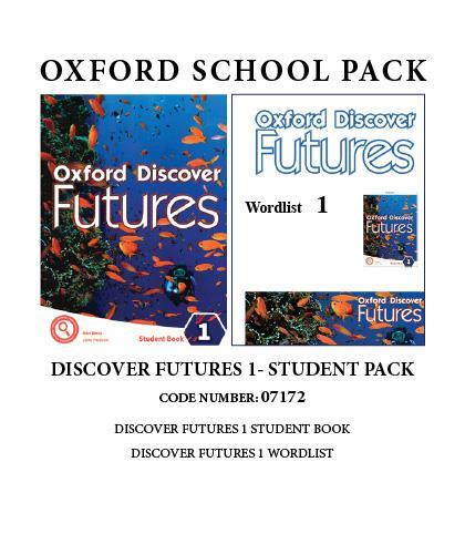 DISCOVER FUTURES 1 STUDENT PACK -07172
