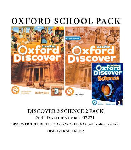 DISCOVER 3 (II ed) SCIENCE 2 PACK -07271