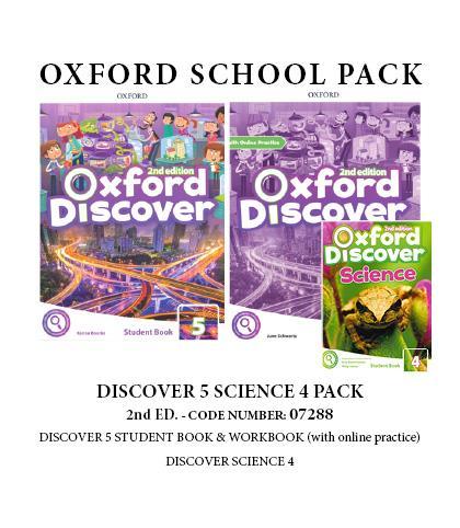 DISCOVER 5 (II ed) SCIENCE 4 PACK -07288