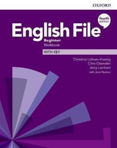 ENGLISH FILE 4TH EDITION BEGINNER WORKBOOK WITH KEY