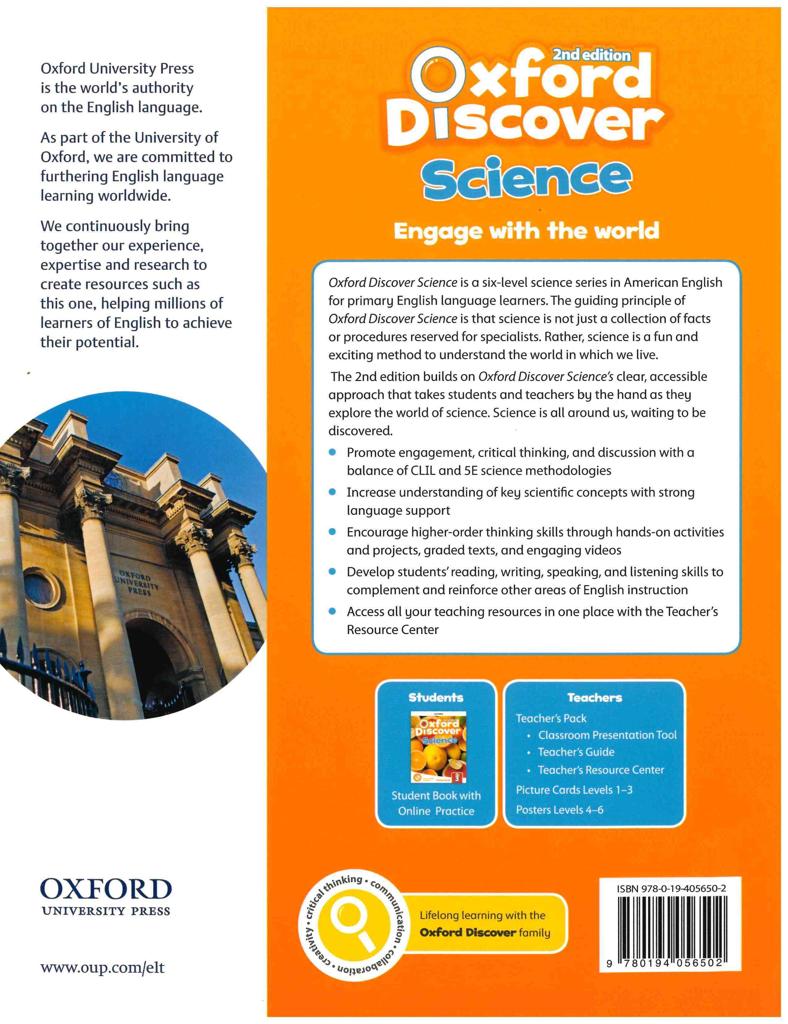DISCOVER SCIENCE 2ND EDITION 3 STUDENT'S BOOK