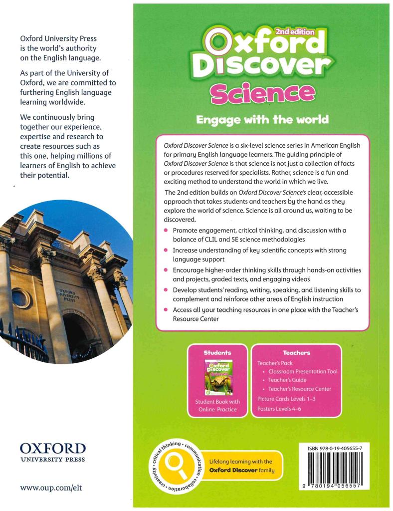 DISCOVER SCIENCE 2ND EDITION 4 STUDENT'S BOOK