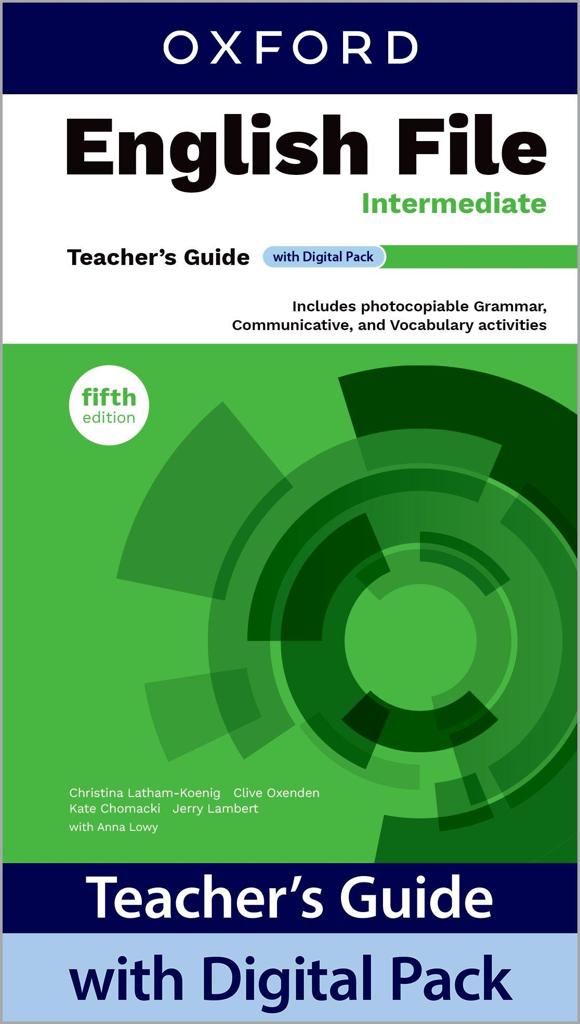 ENGLISH FILE 5TH EDITION INTERMEDIATE TEACHER'S GUIDE (+DIGITAL PACK)