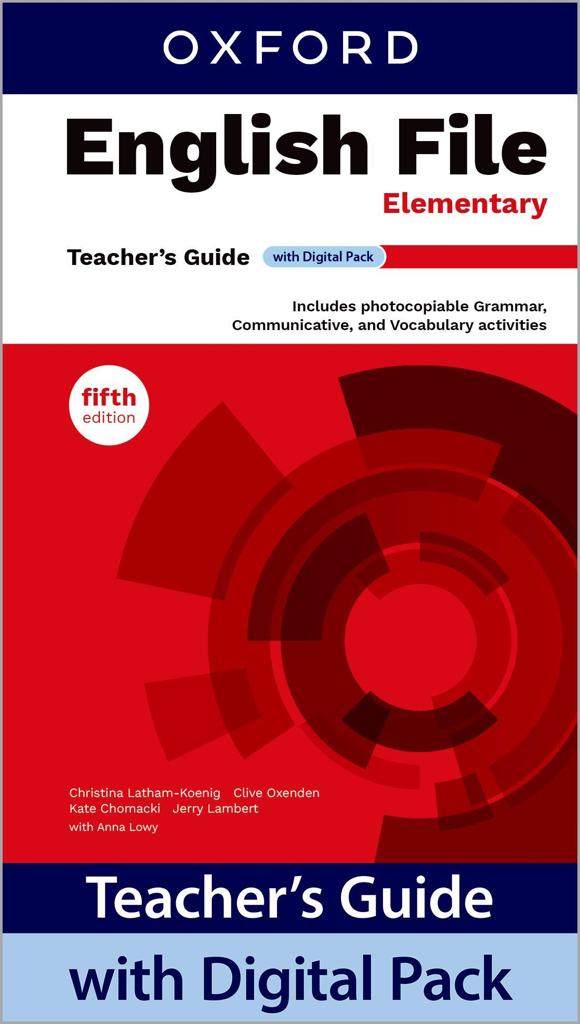 ENGLISH FILE 5TH EDITION ELEMENTARY TEACHER'S GUIDE (+DIGITAL PACK)