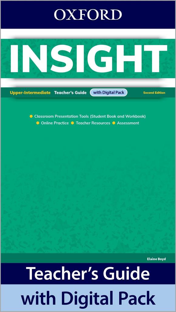 INSIGHT 2ND EDITION UPPER-INTERMEDIATE TEACHER'S GUIDE (+DIGITAL PACK)