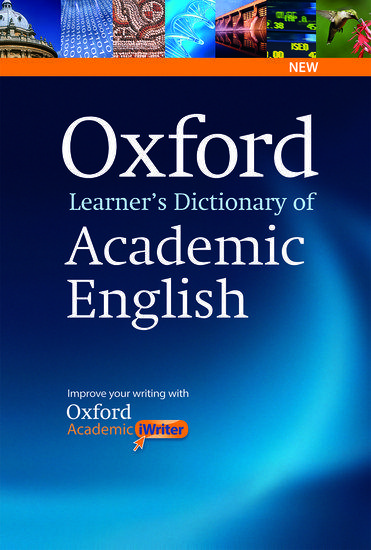 OXFORD LEARNER'S DICTIONARY OF ACADEMIC ENGLISH (+CD-ROM)