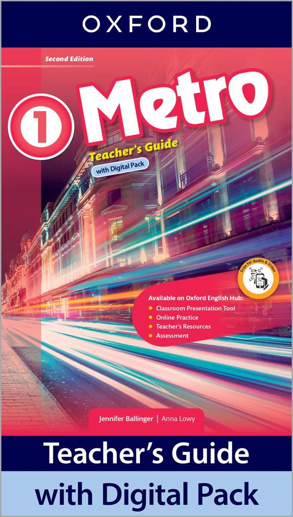 METRO 1 2ND TEACHER'S GUIDE (+DIGITAL PACK)