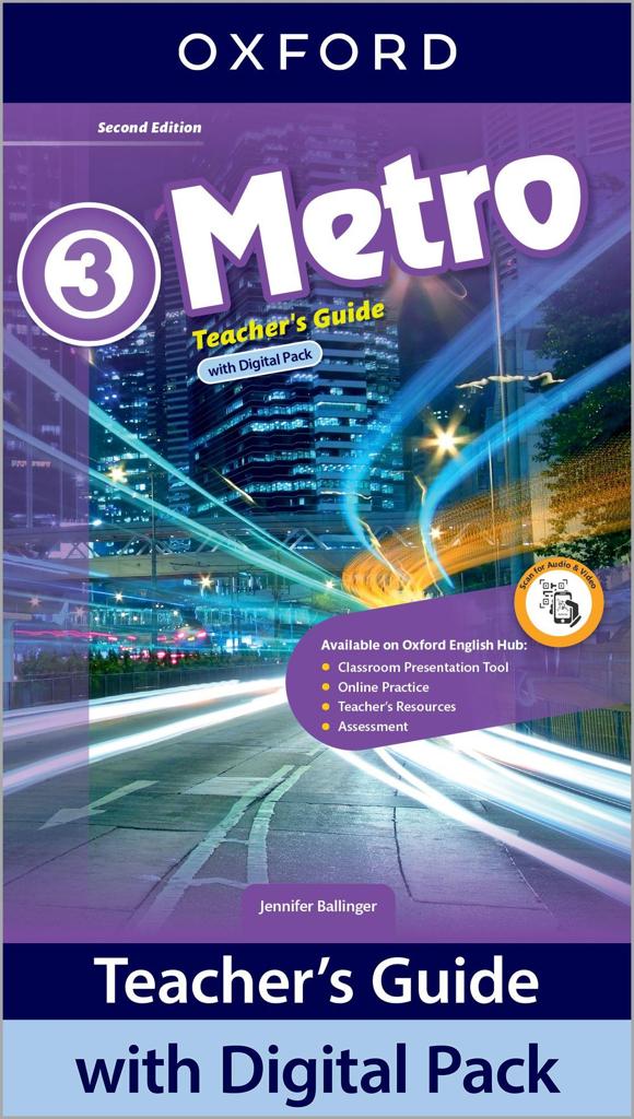 METRO 3 2ND TEACHER'S GUIDE (+DIGITAL PACK)