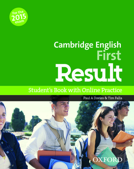 RESULT CAMBRIDGE FCE STUDENT'S BOOK (+ONLINE PRACTICE TESTS) REVISED 2015