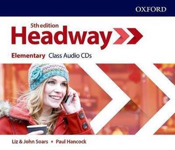 NEW HEADWAY 5TH ELEMENTARY AUDIO CDs