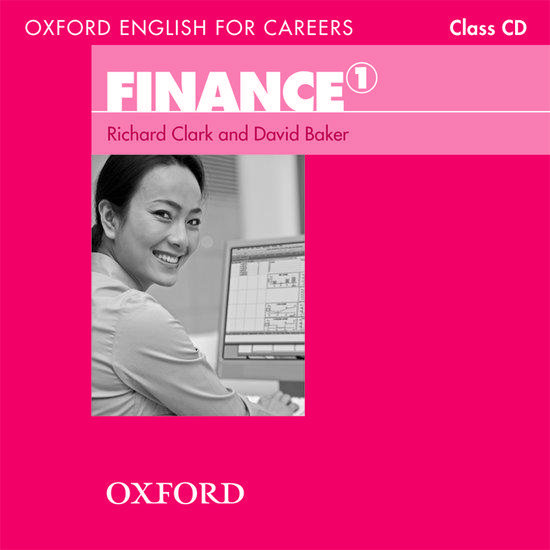 OXFORD ENGLISH FOR CAREERS FINANCE 1 CLASS AUDIO CD