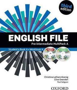 ENGLISH FILE 3RD EDITION PRE-INTERMEDIATE MULTIPACK A WITH ITUTOR AND ICHECKER