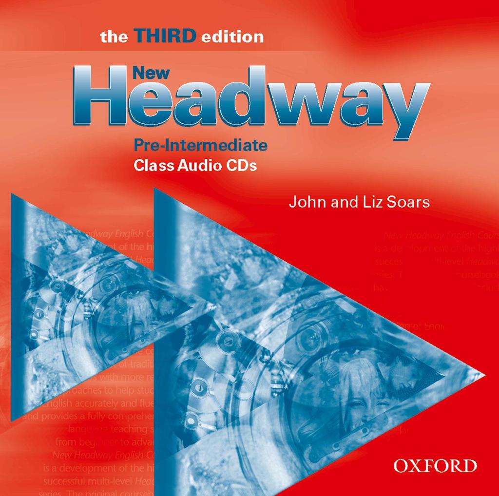 NEW HEADWAY 3RD EDITION PRE INTERMEDIATE CLASS CDs(3)