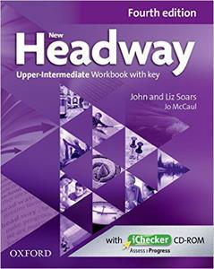 NEW HEADWAY 4TH EDITION UPPER INTERMEDIATE WORKBOOK WITH KEY (+ICHECKER)