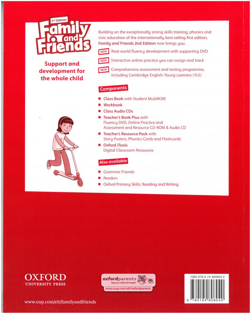 FAMILY & FRIENDS 2 2ND EDITION WORKBOOK