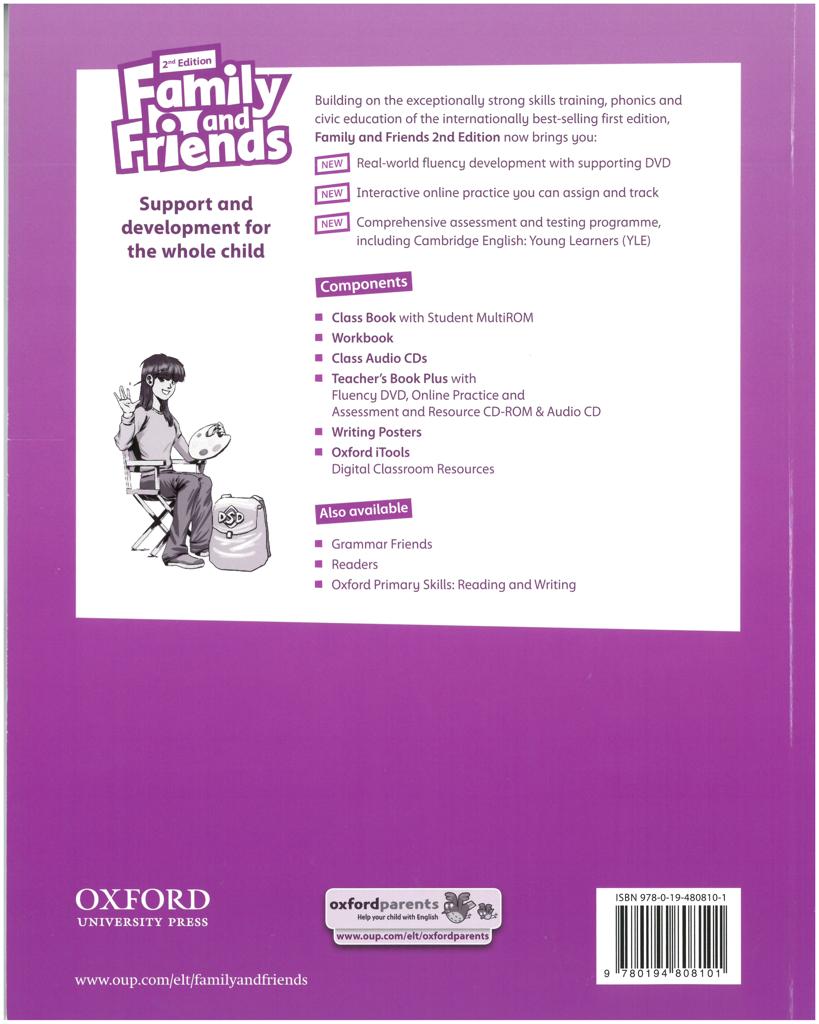 FAMILY AND FRIENDS 5 2ND EDITION WORKBOOK