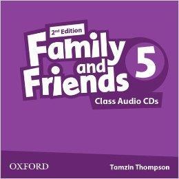 FAMILY & FRIENDS 5 2ND EDITION CD