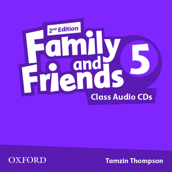 FAMILY & FRIENDS 5 2ND EDITION CD