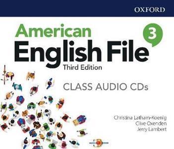 AMERICAN ENGLISH FILE 3RD EDITION 3 CLASS AUDIO CDs