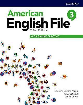 AMERICAN ENGLISH FILE 3RD EDITION 3 STUDENT'S BOOK WITH ONLINE PRACTICE
