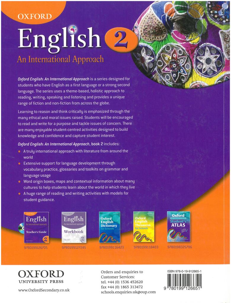 OXFORD ENGLISH AN INTERNATIONAL APPROACH 2 STUDENT'S BOOK