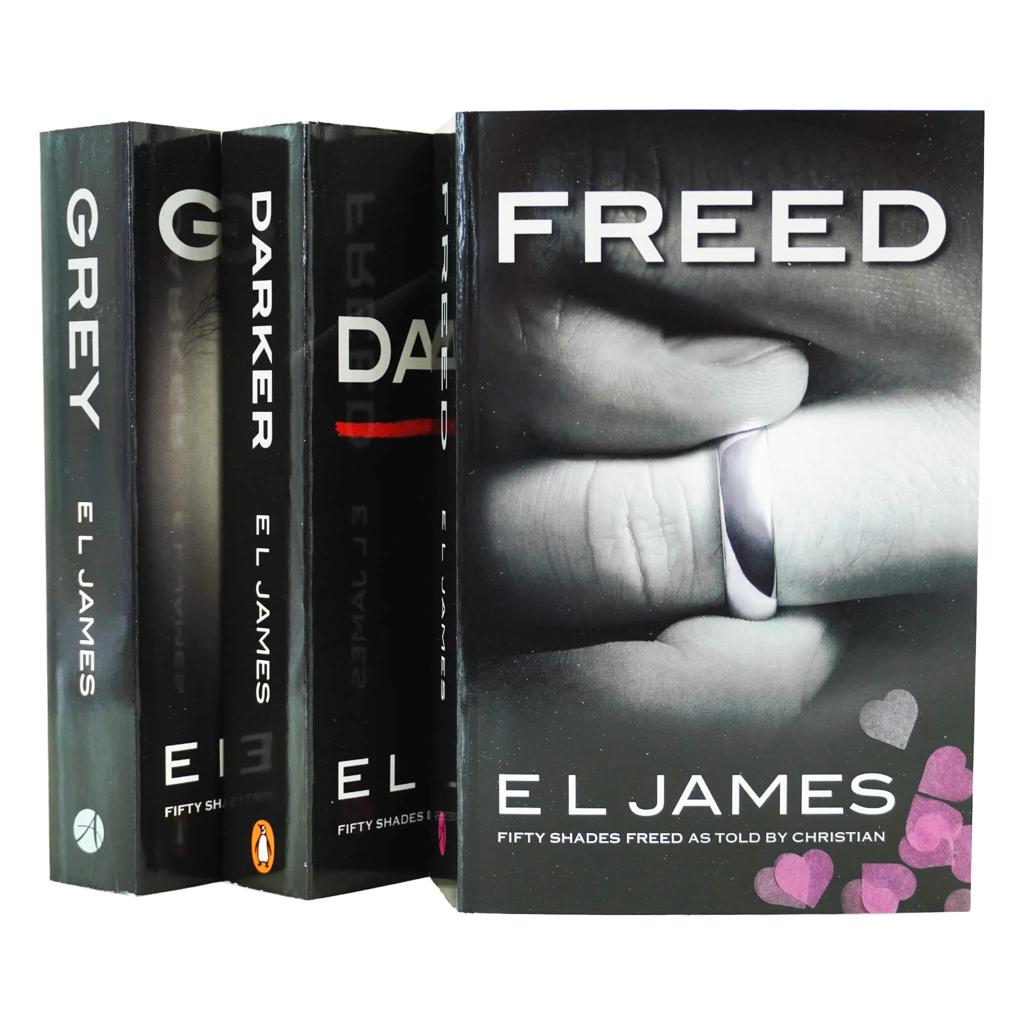 FIFTY SHADES OF GREY AS TOLD BY CHRISTIAN - TRILOGY: GREY, DARKER, FREED