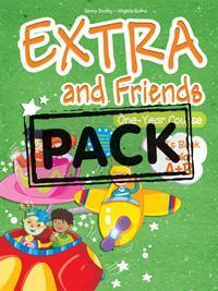 EXTRA & FRIENDS JUNIOR A+B STUDENT'S BOOK (+ALPHABET+MULTI-ROM+ieBOOK)