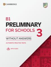 PET PRELIMINARY FOR SCHOOLS 3 STUDENT'S BOOK (+AUDIO)