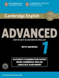 CAMBRIDGE ADVANCED 1 PRACTICE TESTS WITH ANSWERS & AUDIO