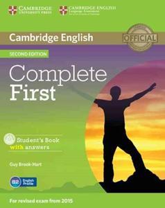 COMPLETE FIRST 2ND EDITION STUDENT'S BOOK WITH ANSWERS AND CD-ROM