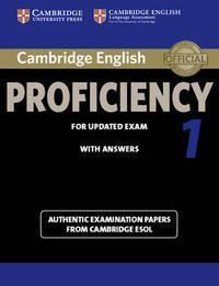 CPE CAMBRIDGE PROFICIENCY 1 PRACTICE TESTS WITH ANSWERS