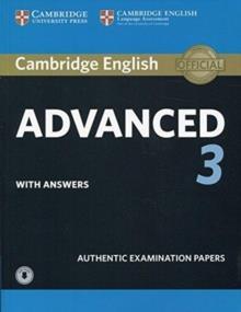CAMBRIDGE ADVANCED CAE 3 PRACTICE TESTS WITH ANSWERS (+DOWNLOADABLE AUDIO)