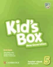 KID'S BOX NEW GENERATION LEVEL 5 TEACHER'S KBOOK (+DIGITAL PACK)