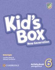 KID'S BOX NEW GENERATION LEVEL 6 WORKBOOK (+DIGITAL PACK)