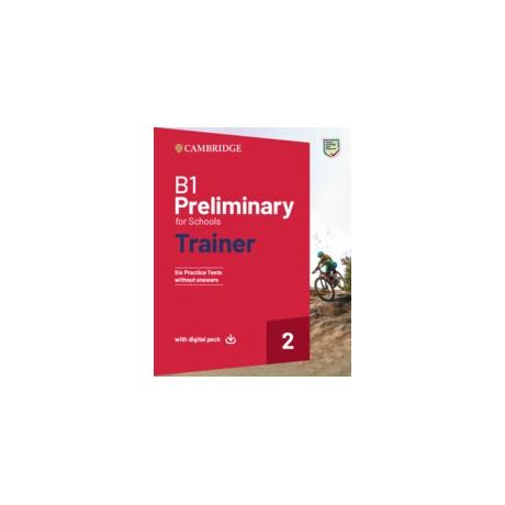 PET PRELIMINARY FOR SCHOOLS B1 TRAINER 2 ST/BK W/O ANSWERS (+ AUDIO + EBOOK) 2024