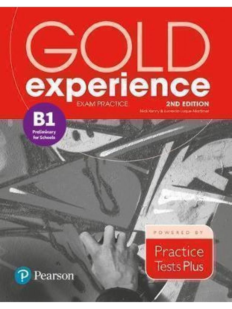 GOLD EXPERIENCE B1 EXAM PRACTICE PRELIMINARY PET FOR SCHOOLS 2ND EDITION
