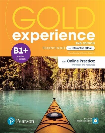 GOLD EXPERIENCE 2ND ED B1+ STUDENT'S BOOK (+EBOOK +ONLINE PRACTICE)