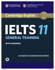 IELTS 11 PRACTICE TESTS SELF STUDY PACK (BOOK+ANSWERS+ONLINE AUDIO) GENERAL EDITION