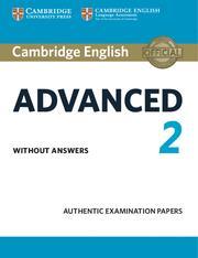 CAMBRIDGE ADVANCED 2 PRACTICE TESTS WITHOUT ANSWERS