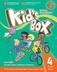KID'S BOX 4 UPDATED 2ND EDITION STUDENT'S BOOK 2017