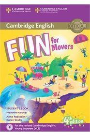 FUN FOR MOVERS STUDENT'S BOOK 4TH EDITION (+CD+ONLINE) 2018