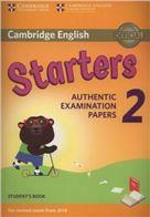 STARTERS 2 STUDENT'S BOOK REVISED 2018