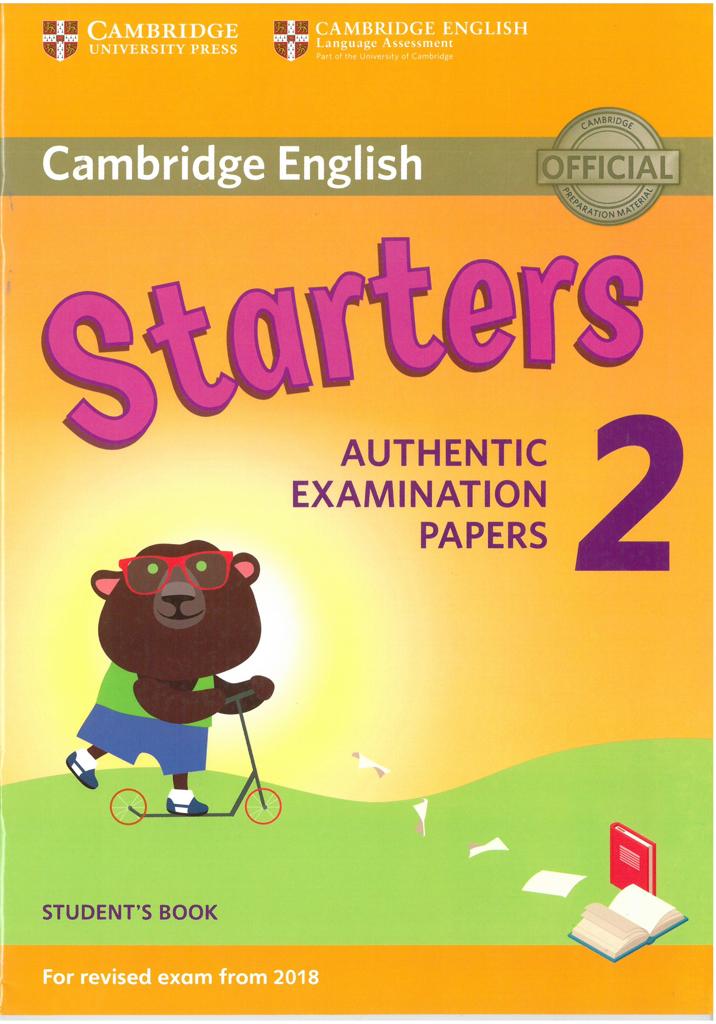 STARTERS 2 STUDENT'S BOOK REVISED 2018