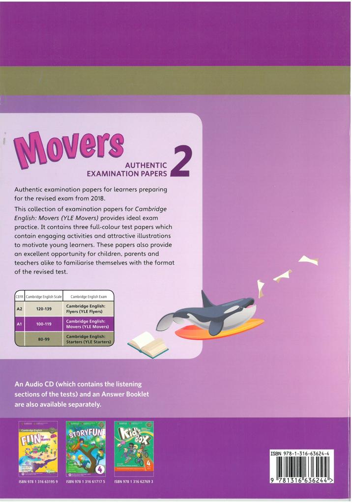 MOVERS 2 STUDENT'S BOOK REVISED 2018