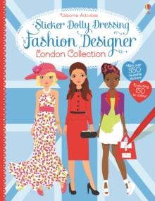 STICKER DOLLY DRESSING FASHION DESIGNER LONDON COLLECTION