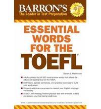 BARRON'S ESSENTIAL WORDS FOR THE TOEFL 6TH EDITION 2014